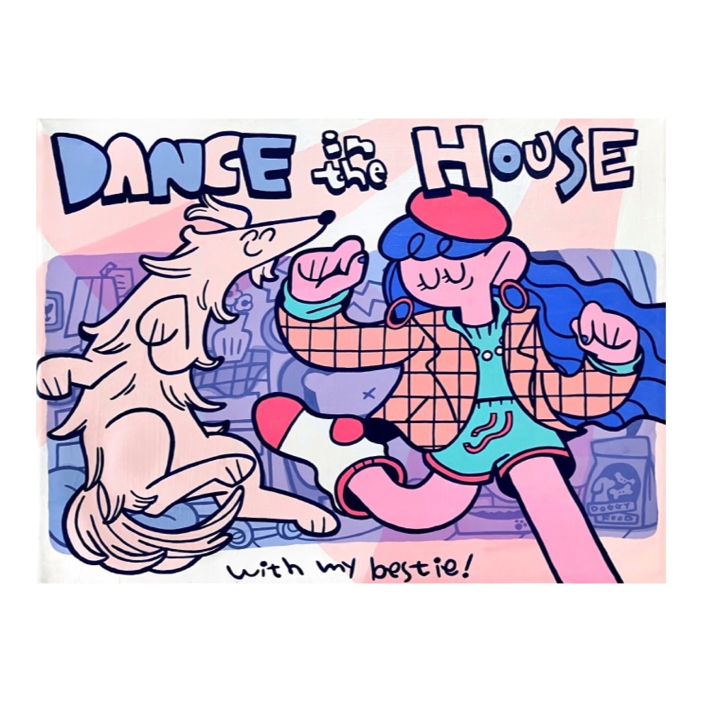 原画「DANCE in the HOUSE」