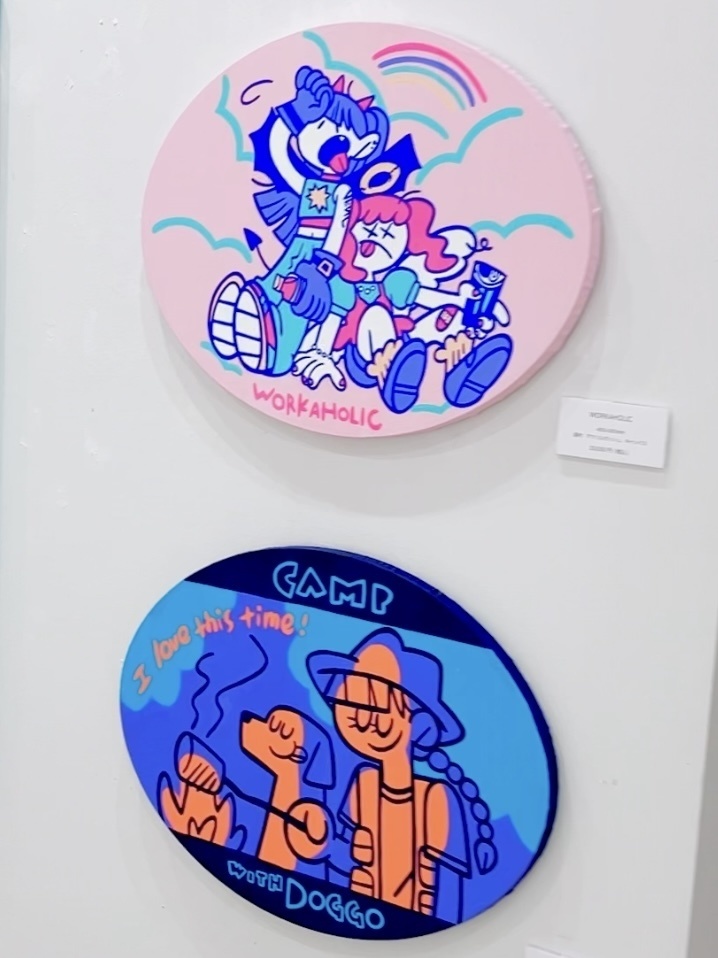 原画「CAMP WITH DOGGO」