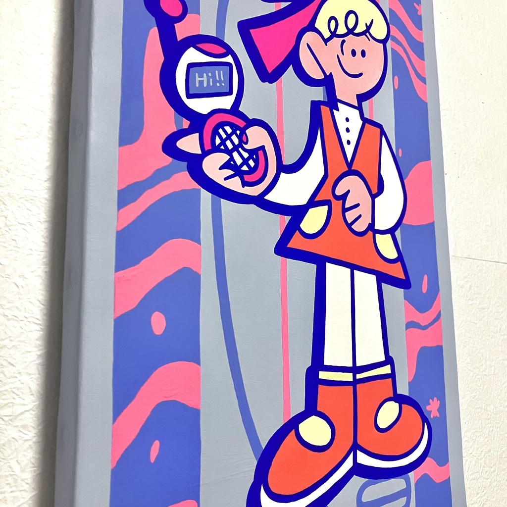 原画「NEW MODEL MOBILE PHONE」