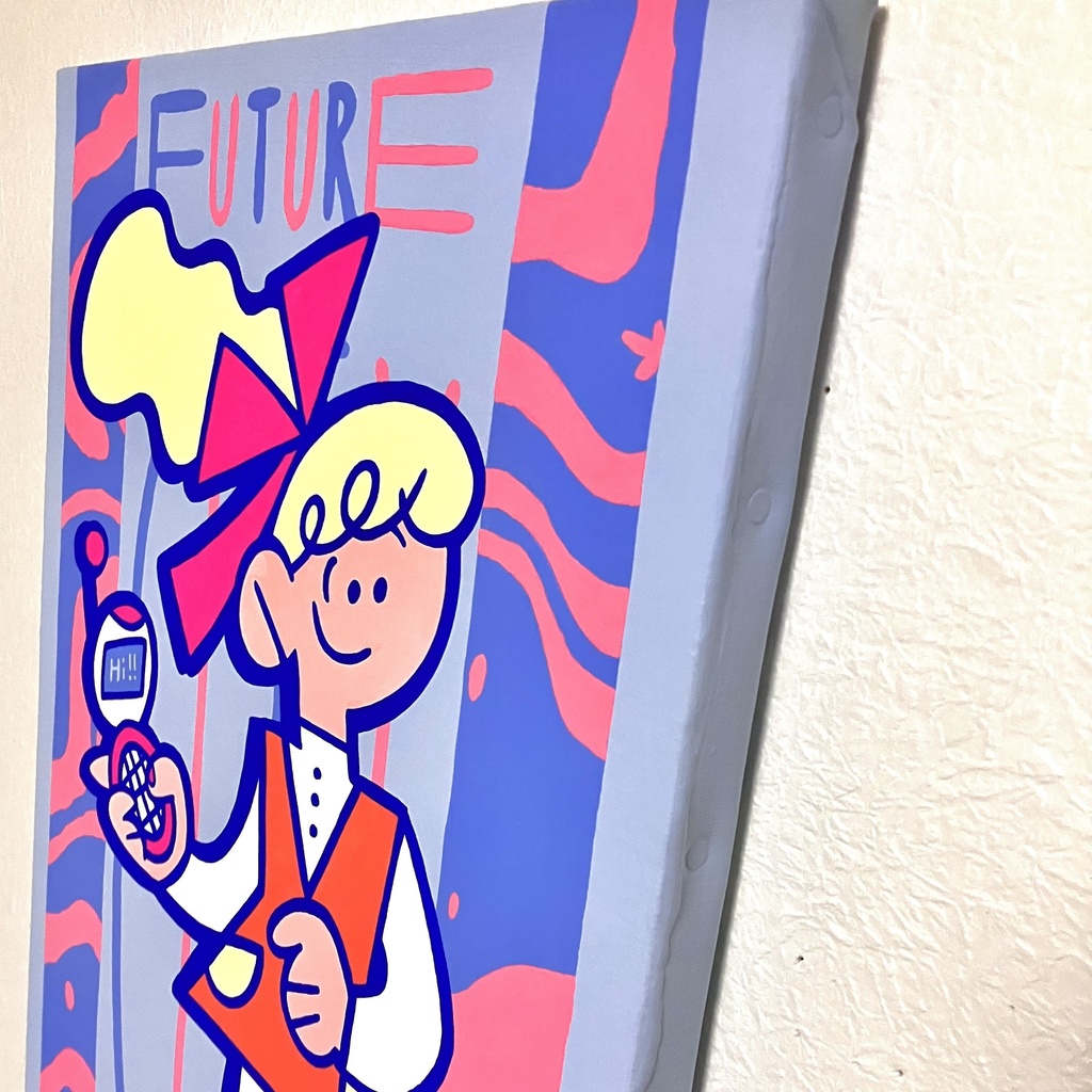 原画「NEW MODEL MOBILE PHONE」