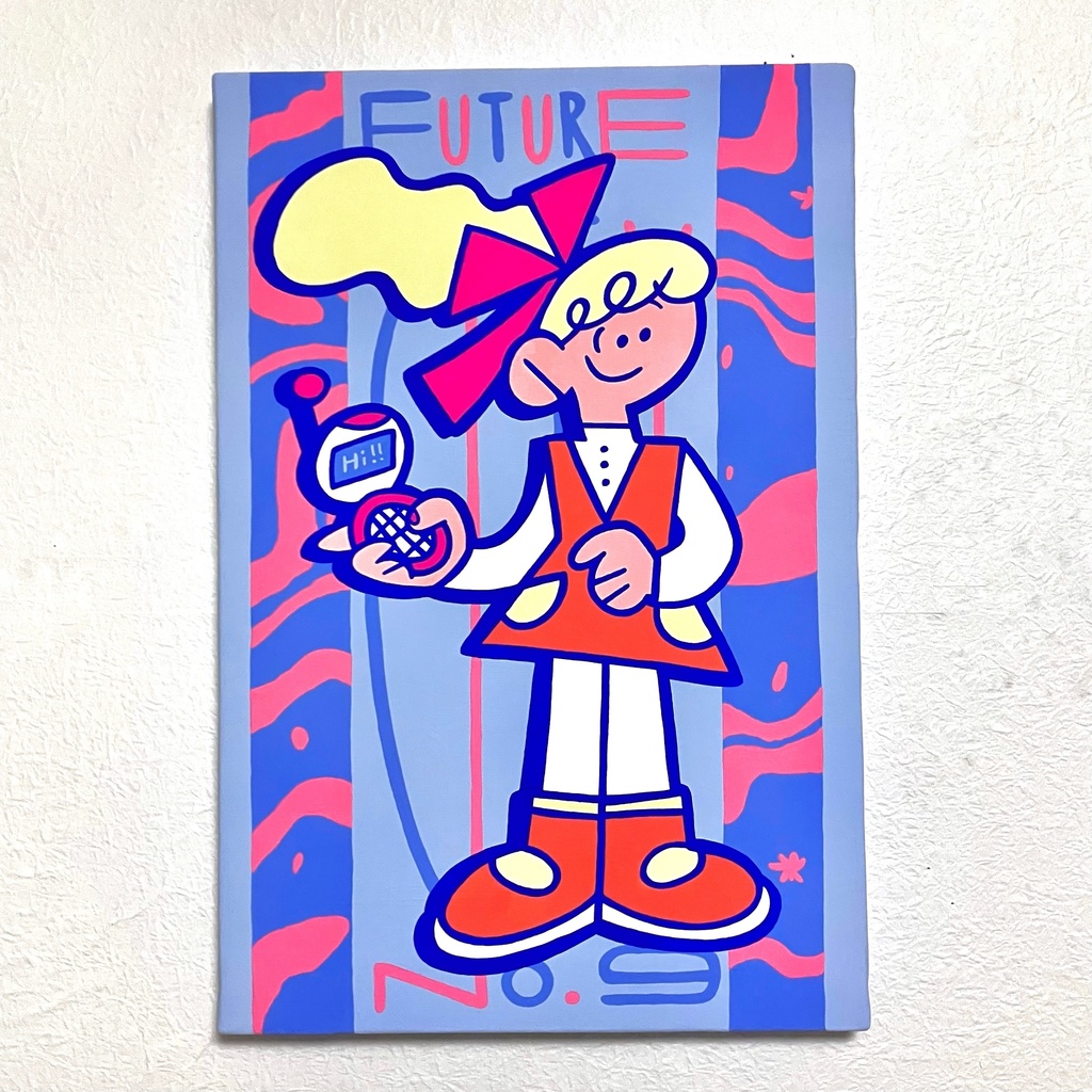 原画「NEW MODEL MOBILE PHONE」