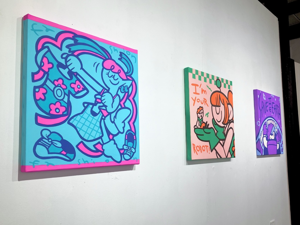 原画「地球のファッション」