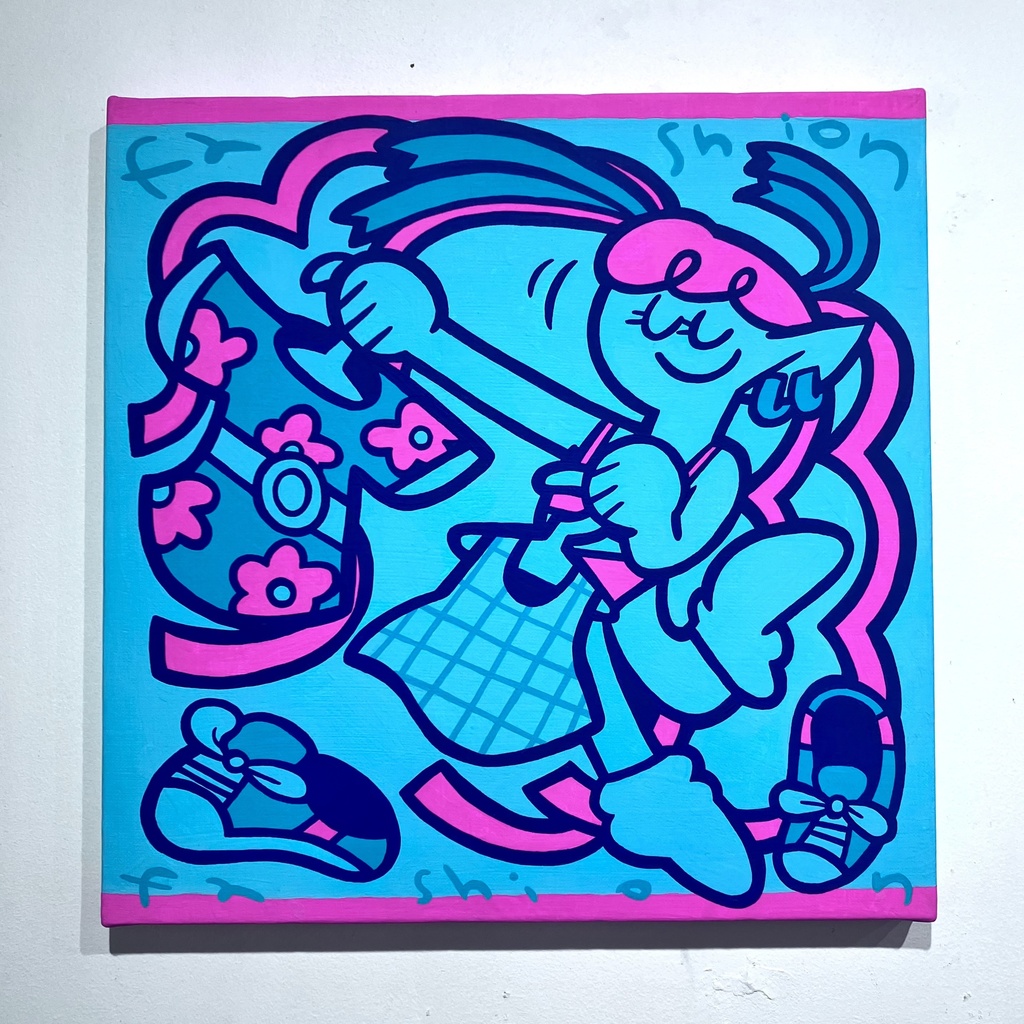 原画「地球のファッション」