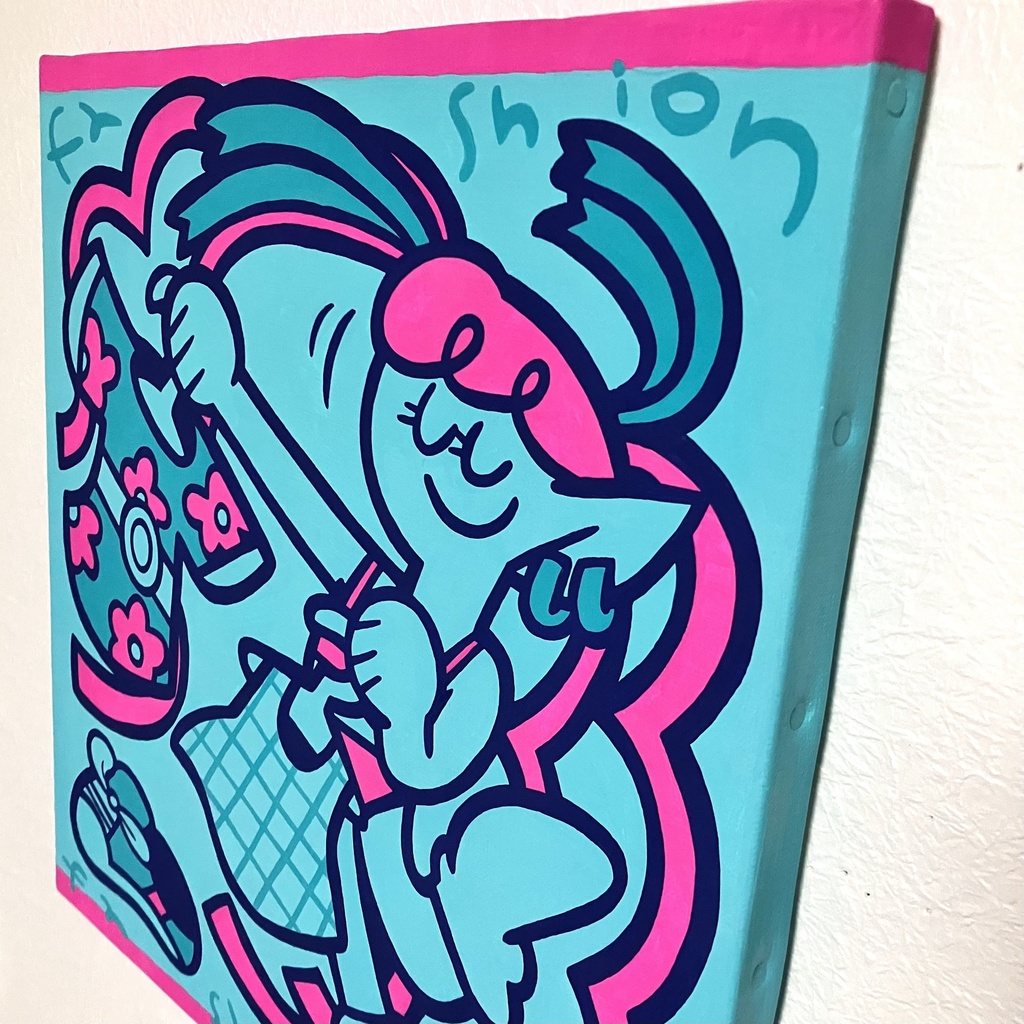 原画「地球のファッション」