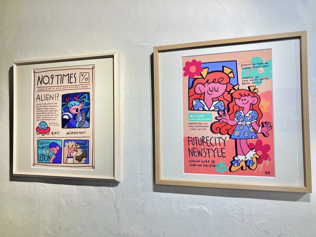 額装作品「NO.9 TIMES ×月◯日号」