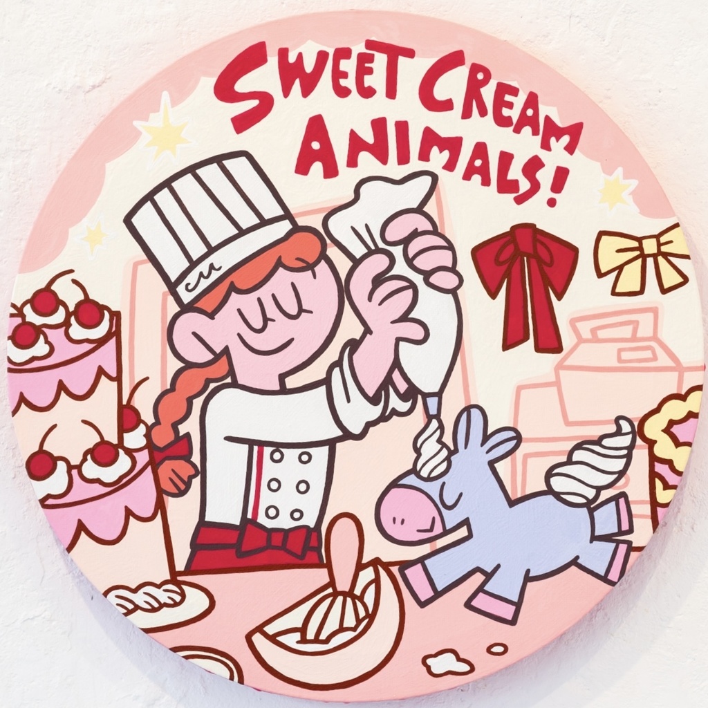 原画「SWEET CREAM ANIMALS!」