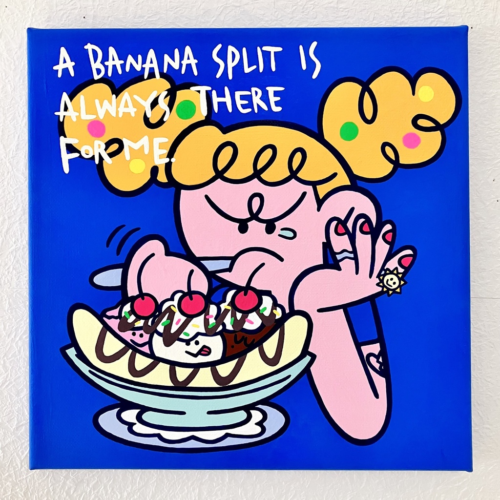 原画「バナナスプリットはいつもそばに」