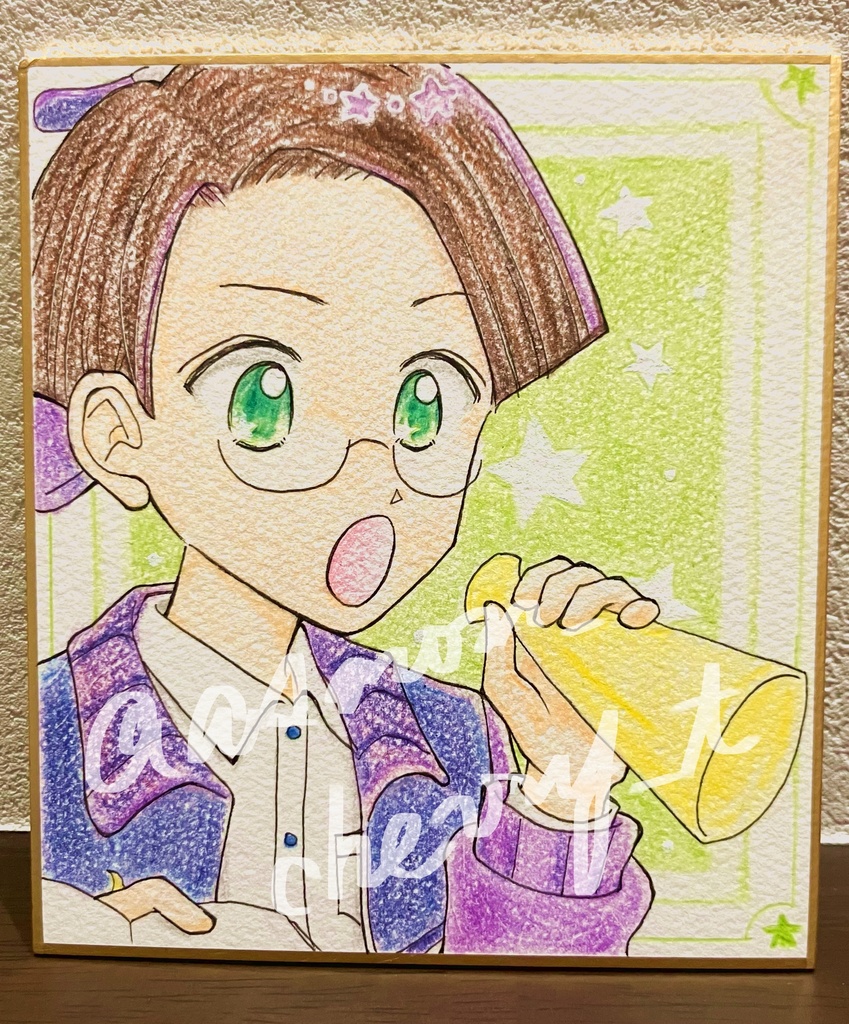 ミニ色紙　クルーク