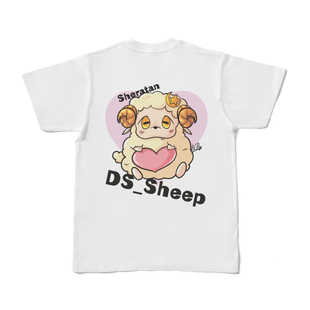 DS_Sheep オリジナルTシャツ　贄羊「シェラたん」