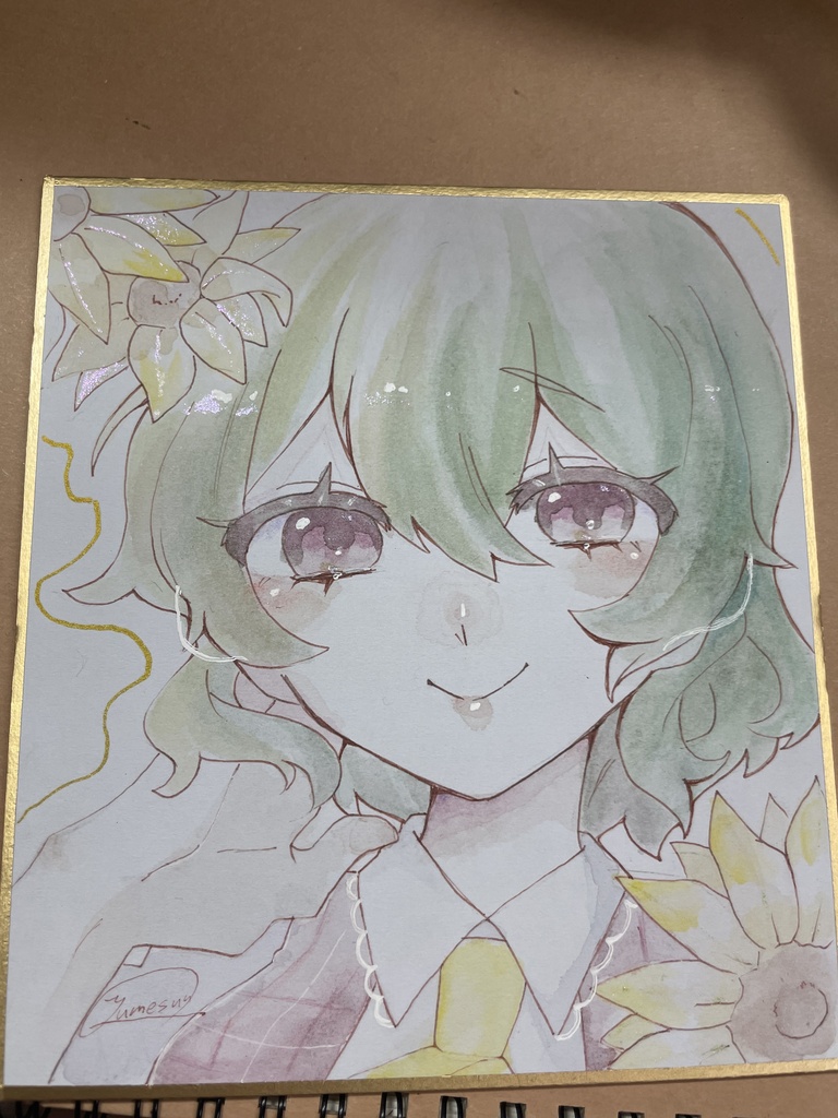 ゆうかりん色紙❇️