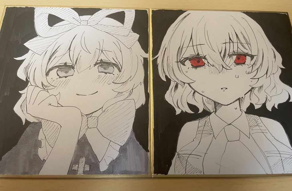 幽メディ色紙