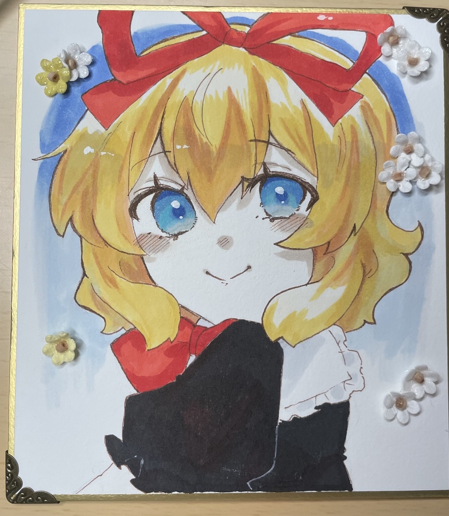 メディスン色紙🌼