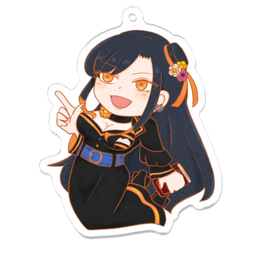 アクリルキーホルダー　シャッポ