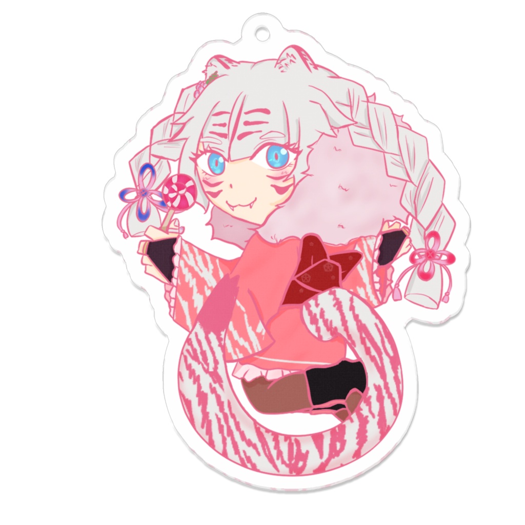 アクリルキーホルダー 寅ノ刻遭愛