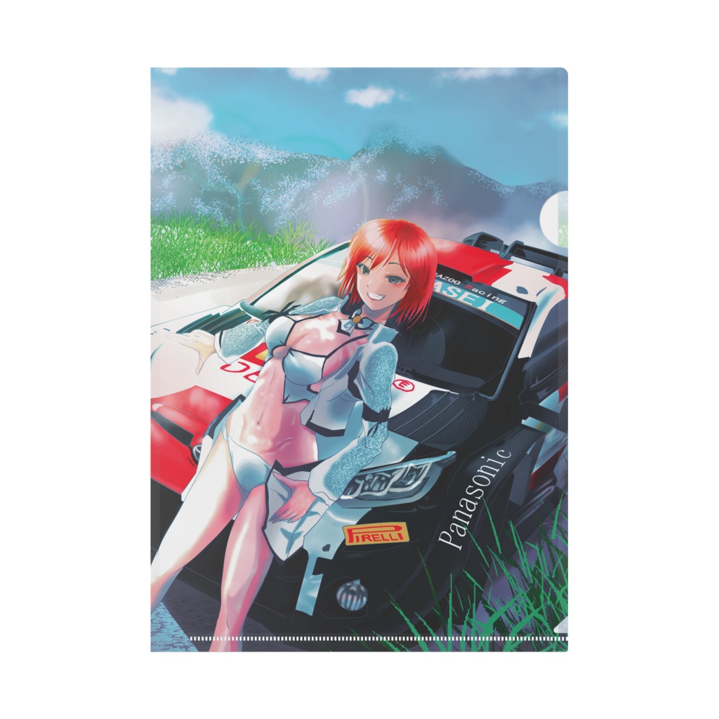 ミイシャの描いたイラスト　ラクシュミクリアファイル