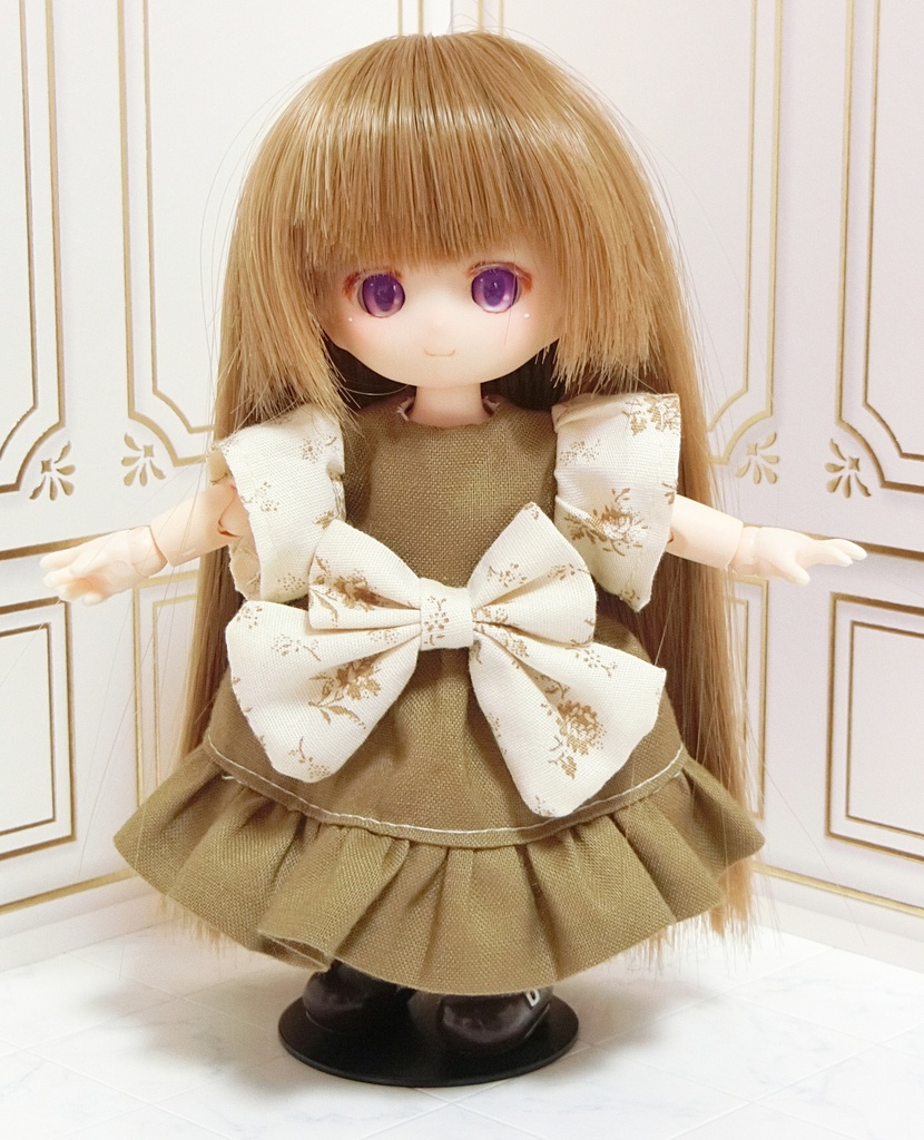 オビツ11ワンピース(ブラウン)