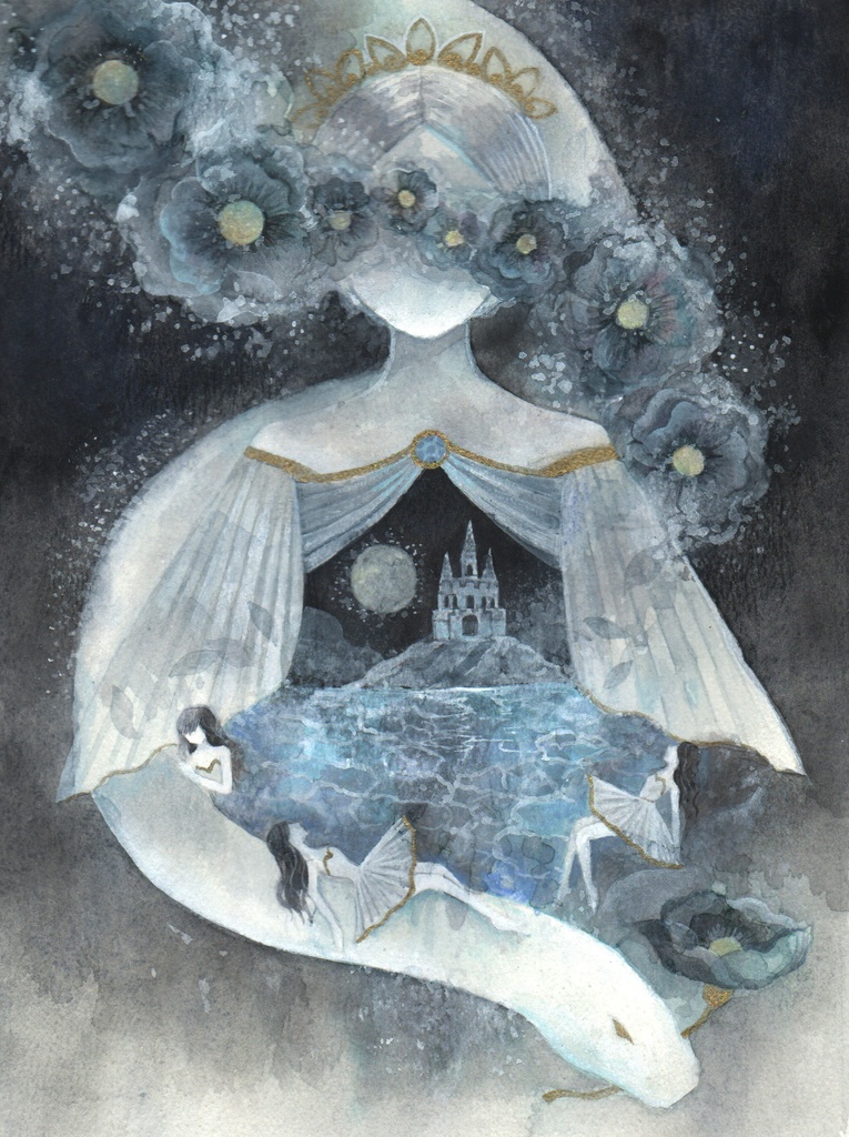 原画【※額無し】「Prima Ballerina」