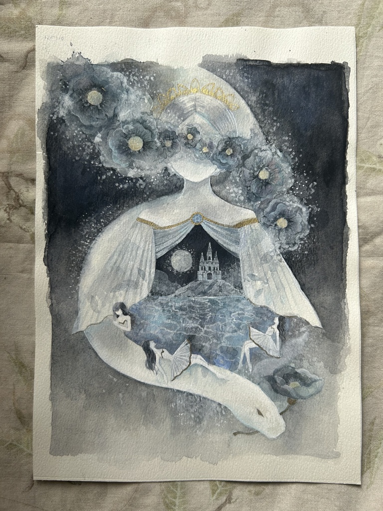 原画【※額無し】「Prima Ballerina」