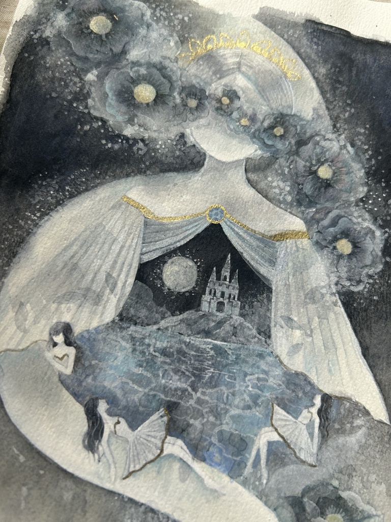 原画【※額無し】「Prima Ballerina」