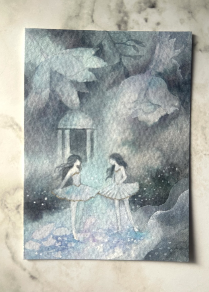 原画「Wistfully」