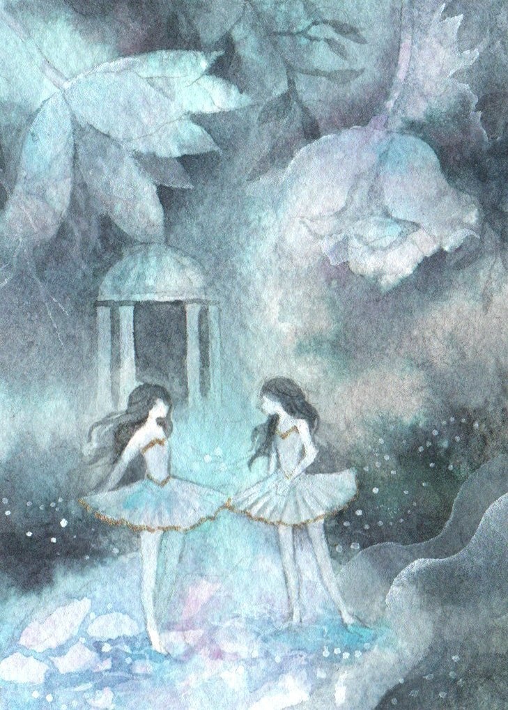 原画「Wistfully」