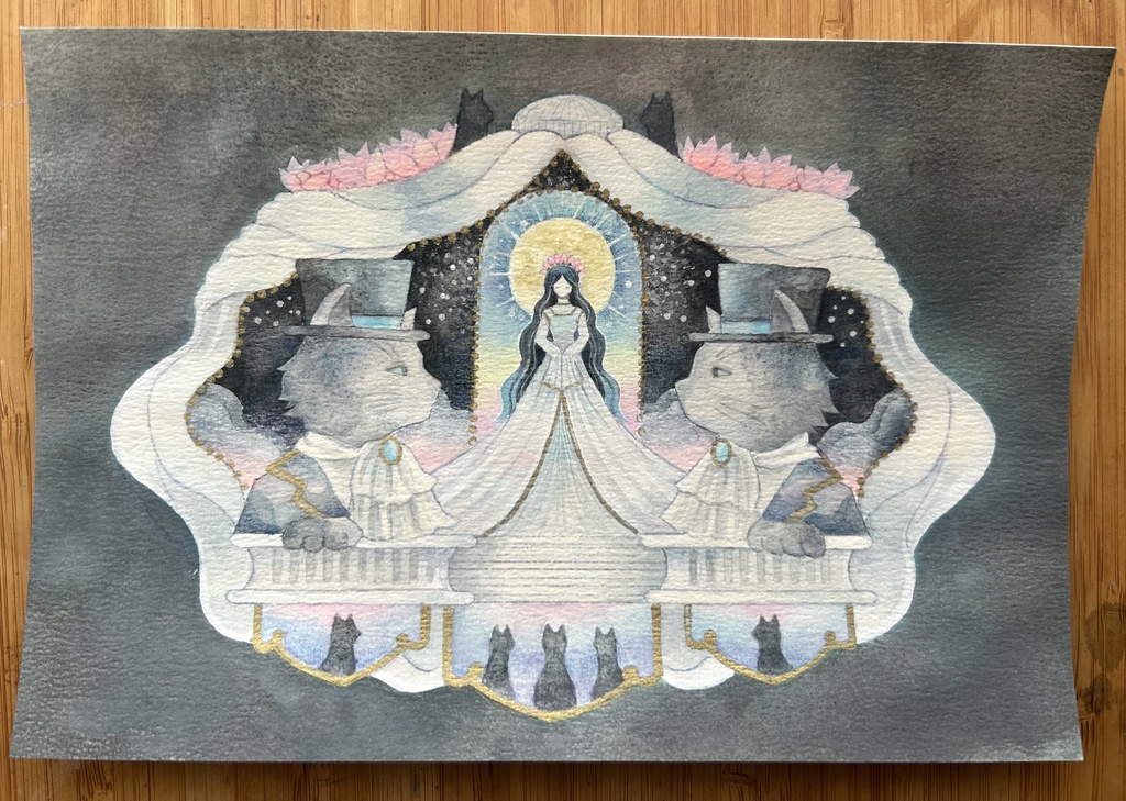 原画「Debutante Ball」(額無し)