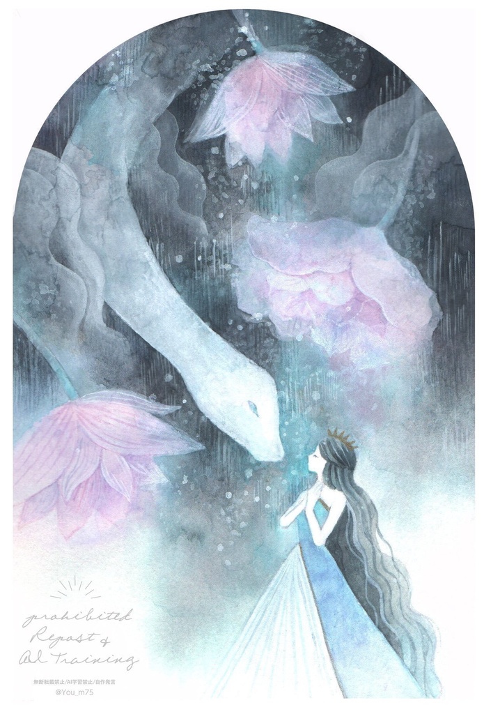 新作ポストカード(4種/セット/バラ)