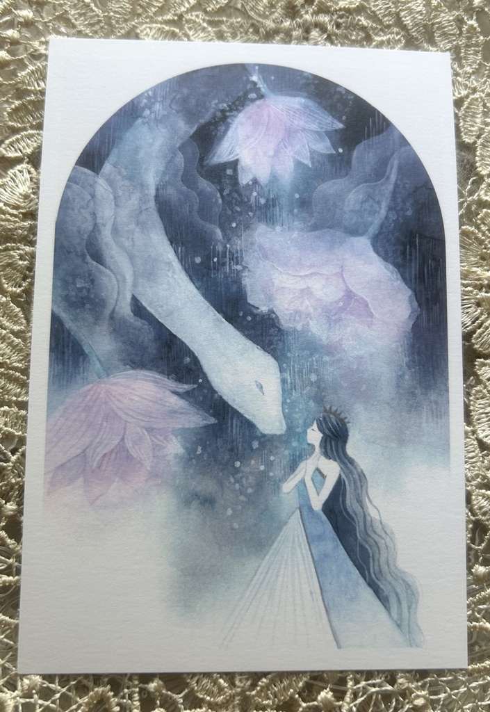 新作ポストカード(4種/セット/バラ)