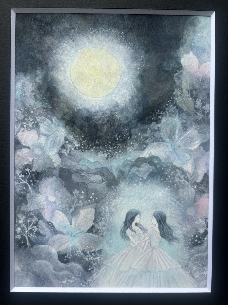 原画「Only For A Moment」(額あり)