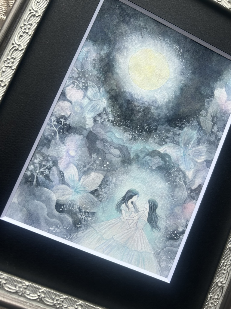 原画「Only For A Moment」(額あり)