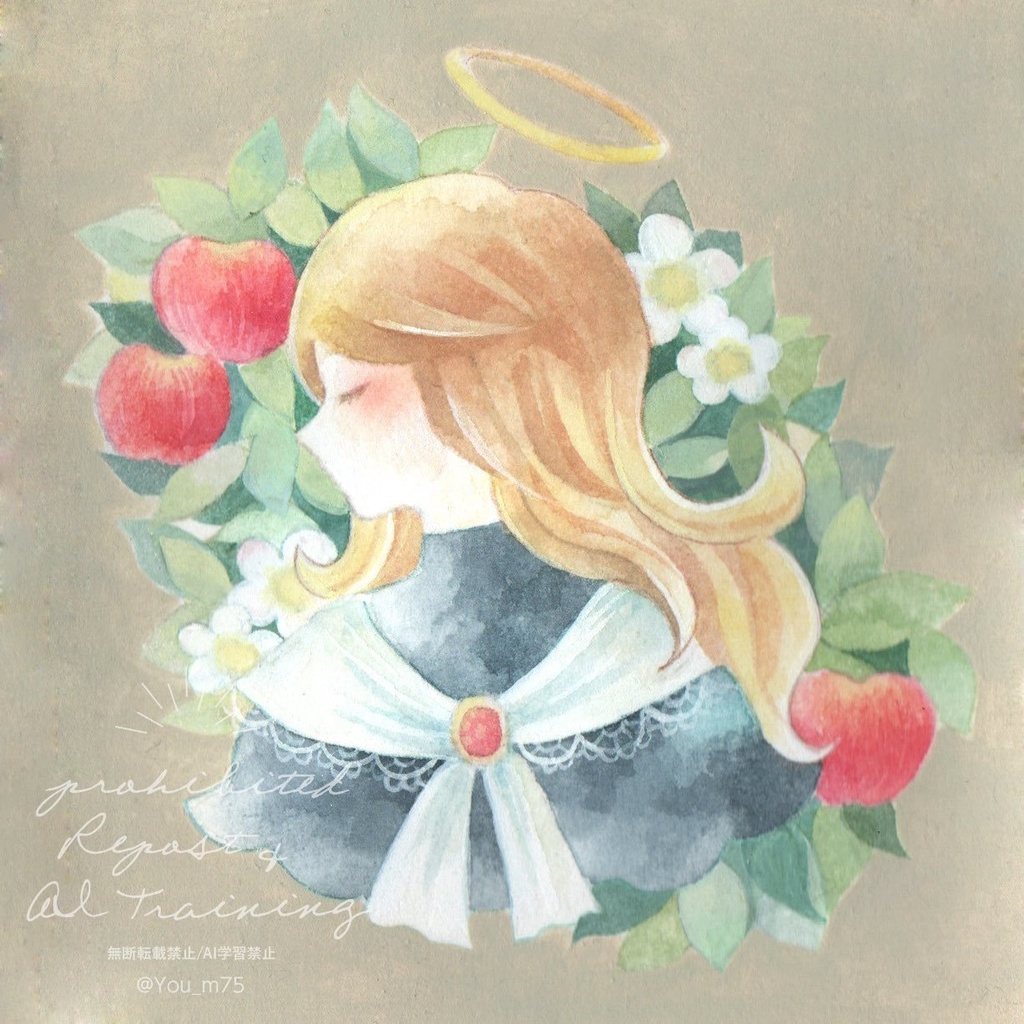【原画】【※額無し】「Blessing」
