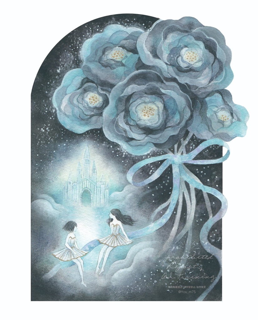 原画「Enchanted Bloom」