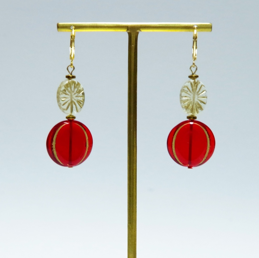 シンプルスカラビア②ピアス/イヤリング