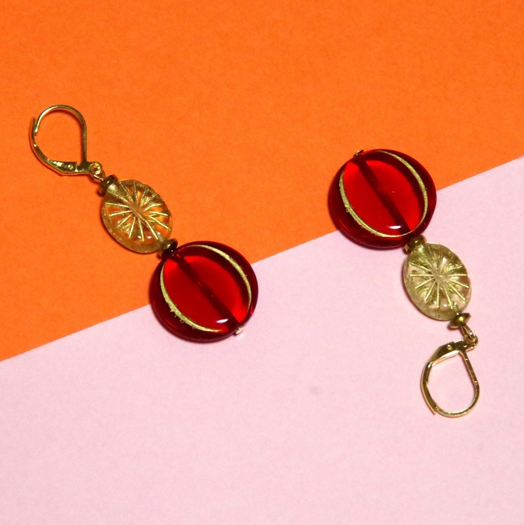 シンプルスカラビア②ピアス/イヤリング