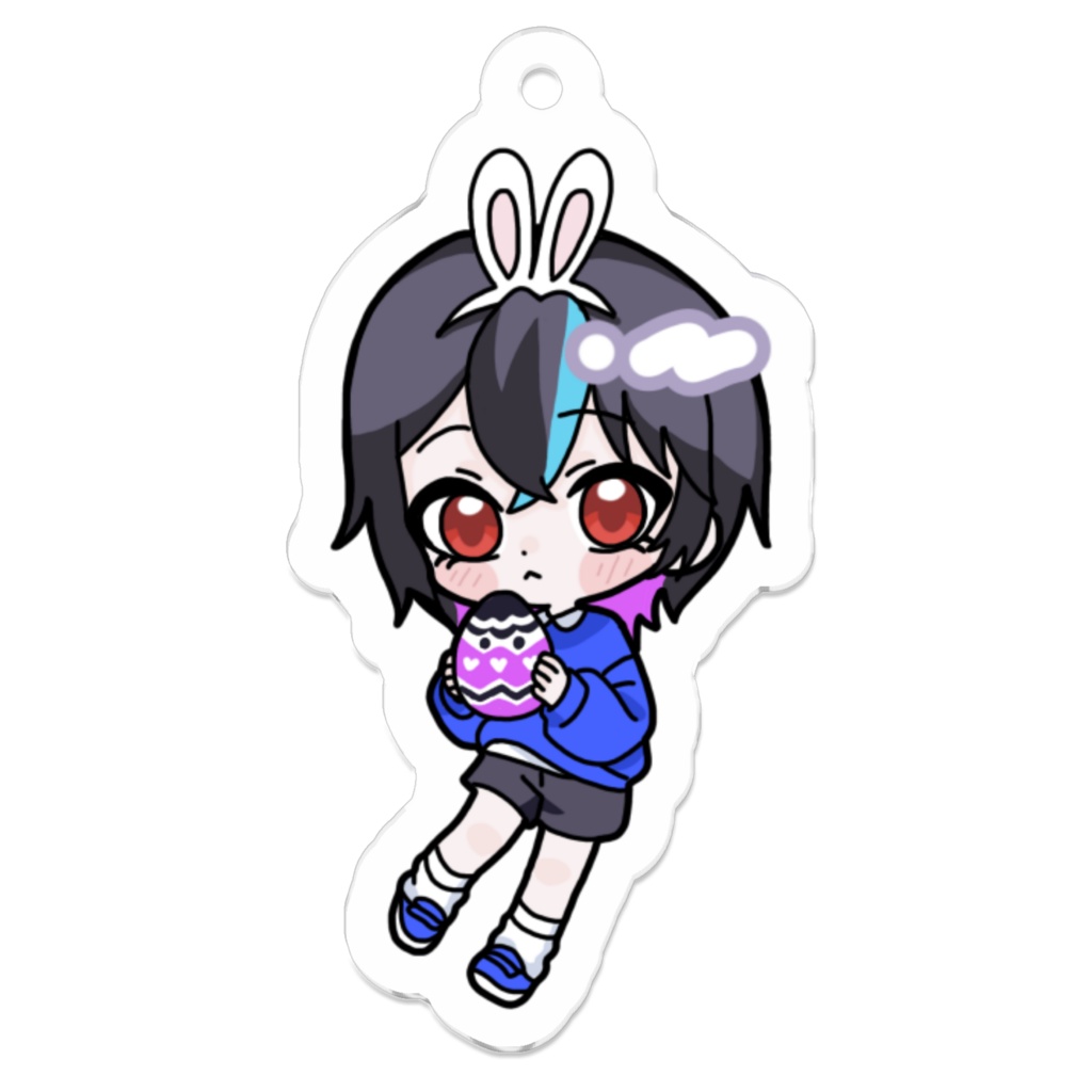 いととアクリルキーホルダー　イースターver