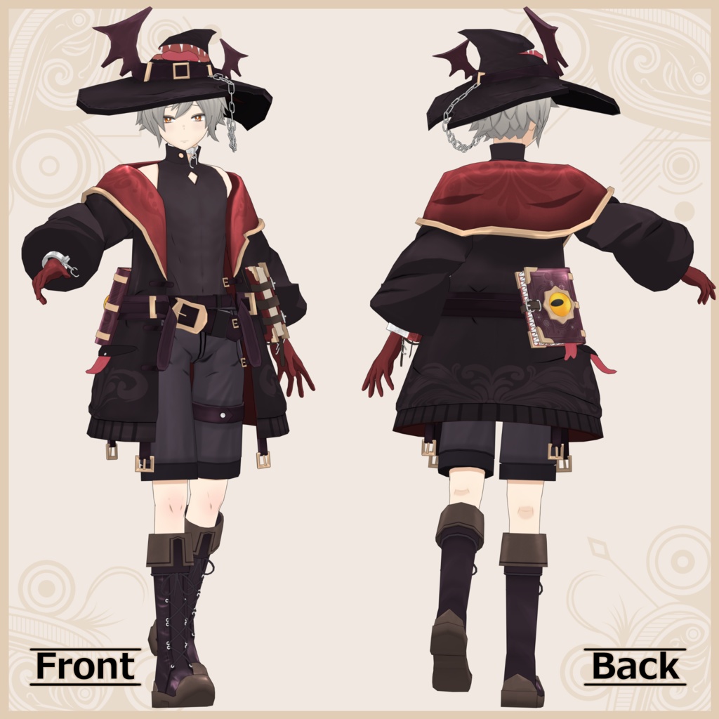 オリジナル3Dモデル「アイニ」