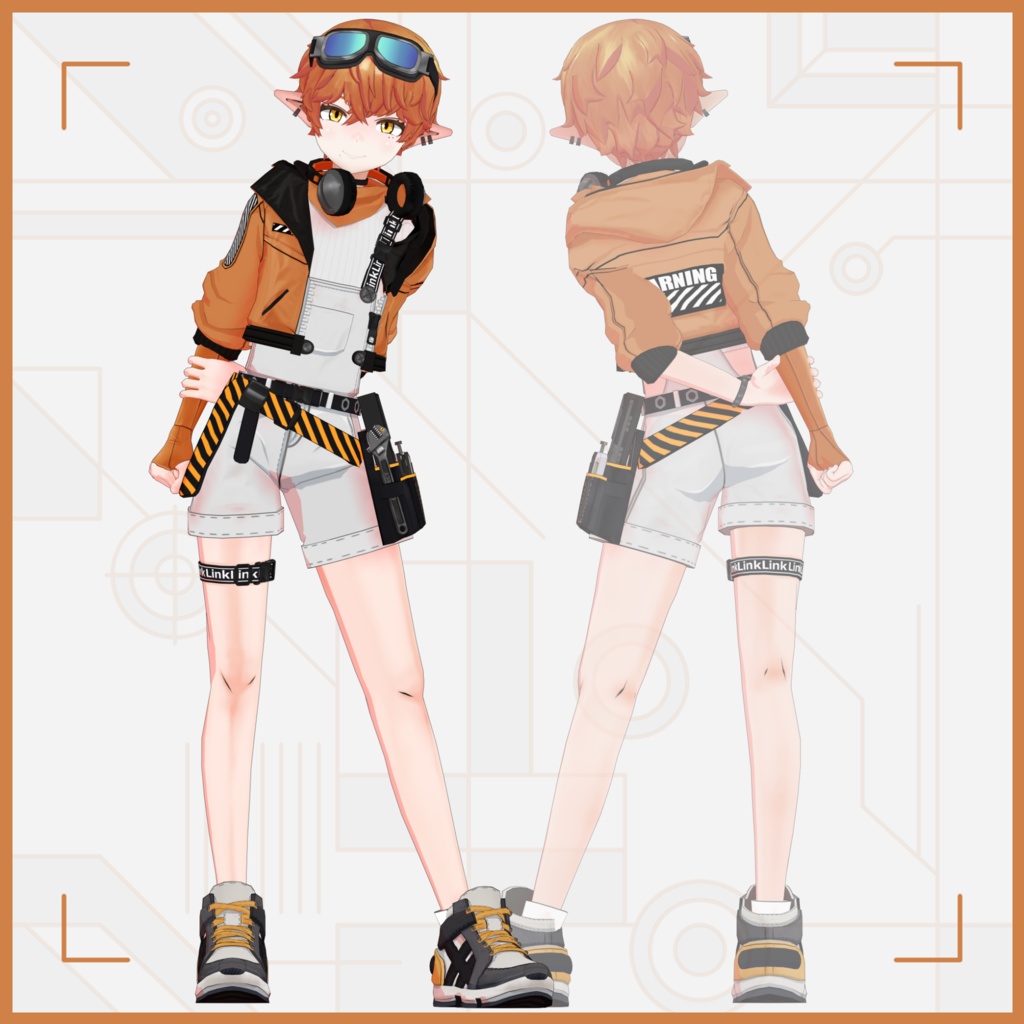 オリジナル3Dモデル「ノクス」