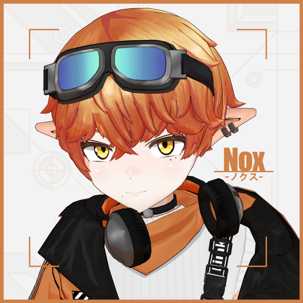 オリジナル3Dモデル「ノクス」