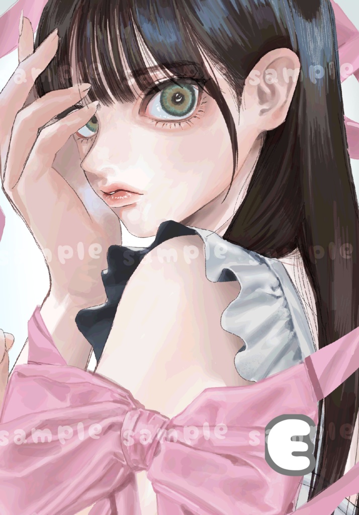 一次創作ポストカード全5種