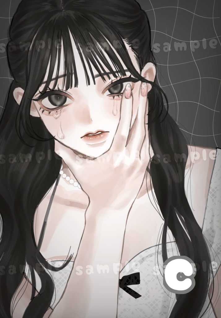 一次創作ポストカード全5種