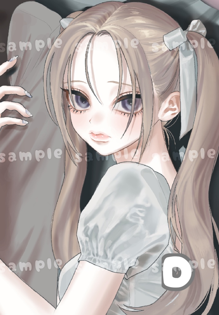 一次創作ポストカード全5種