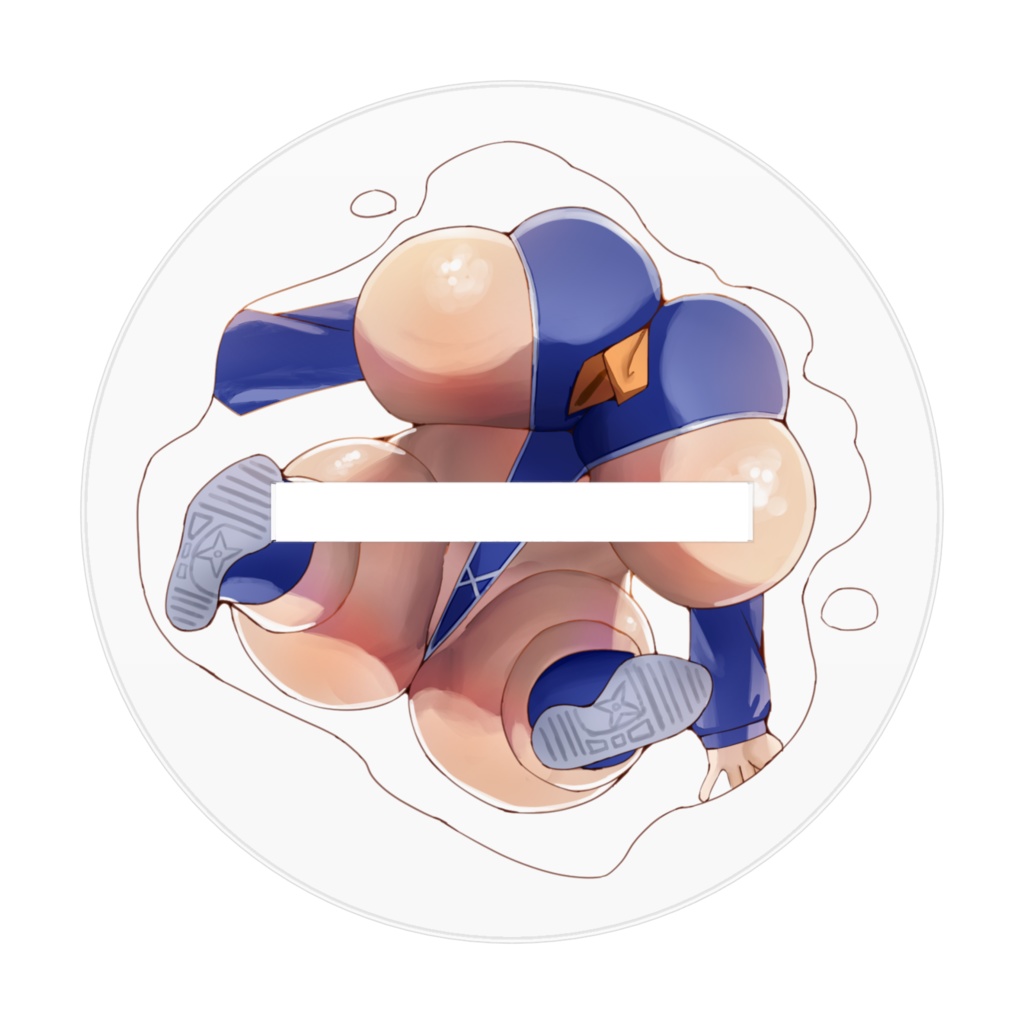 せいぎの忍者カキツバタ お尻丸出しアクリルスタンド