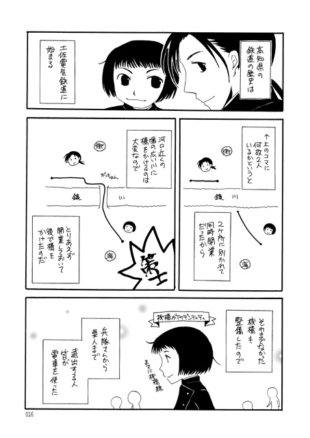 高知県の鉄道路線の擬人化