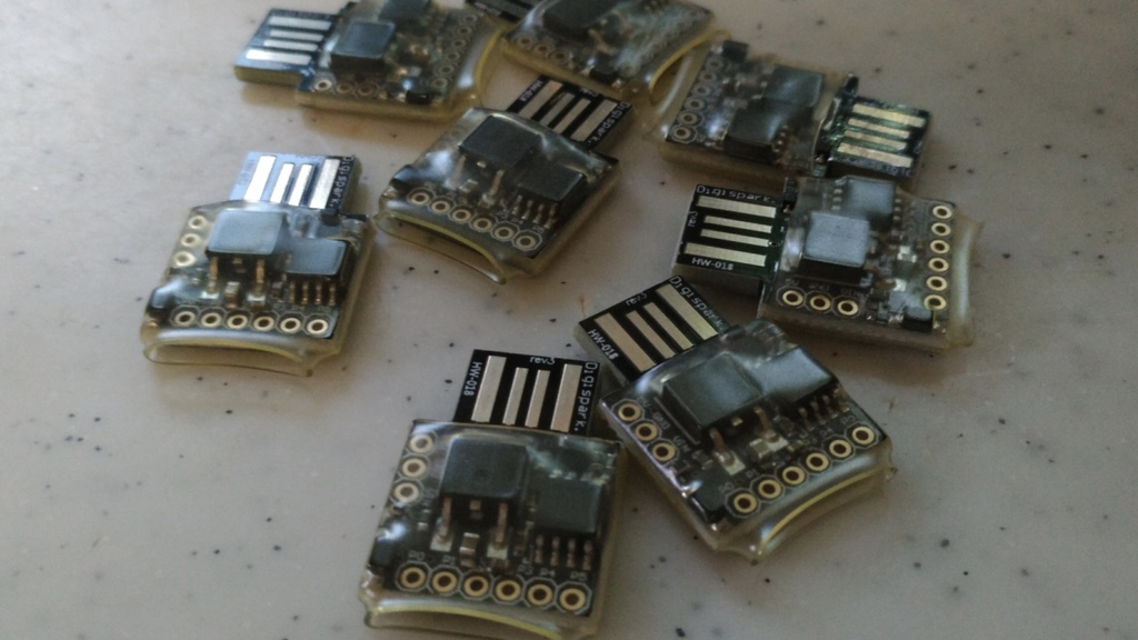 PCをスリープさせないUSBドングル(透明)