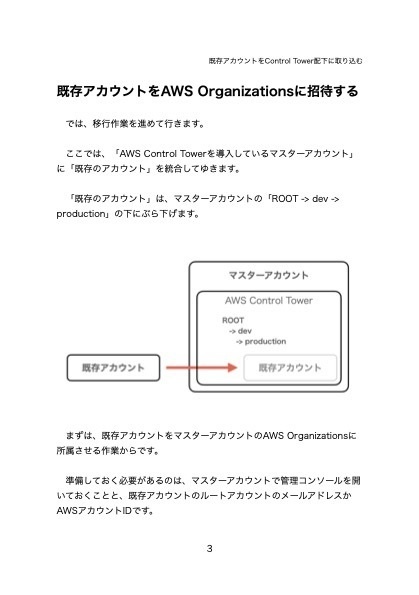 既存アカウントをAWS Control Tower配下に取り込む薄い本