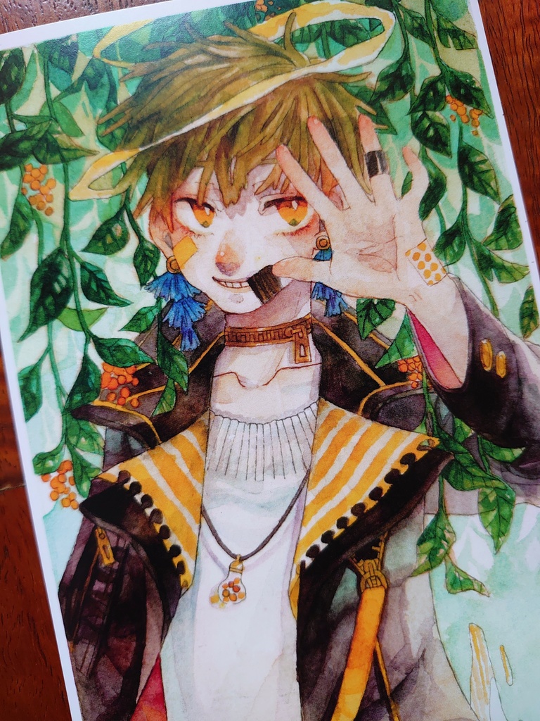 少年ポストカード