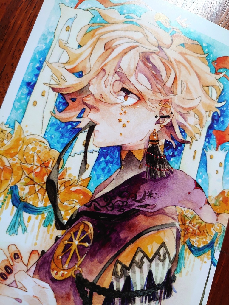 少年ポストカード