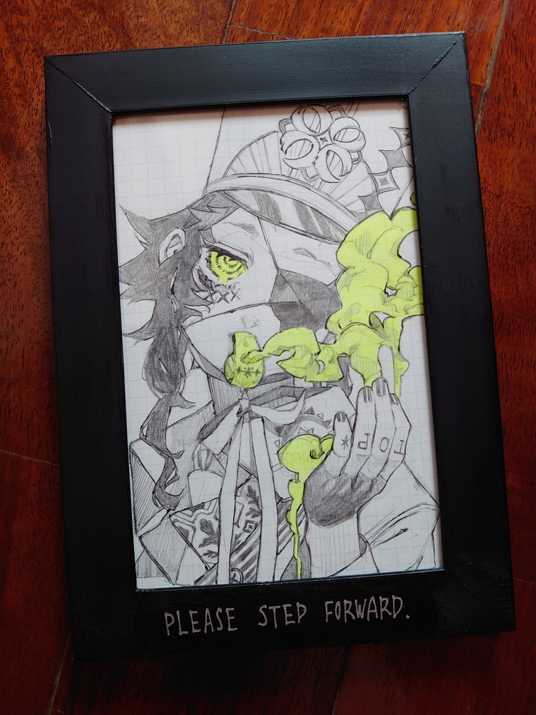 please step forward.