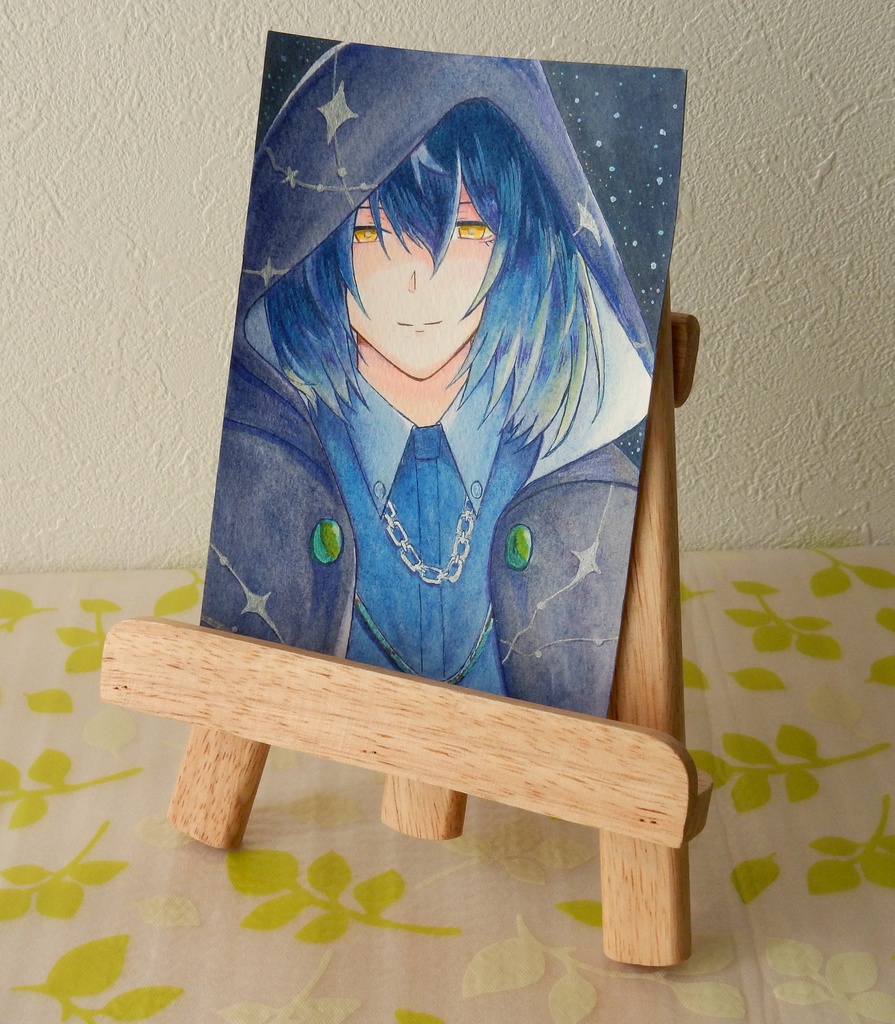 星の人物B 【ポストカードサイズ原画】