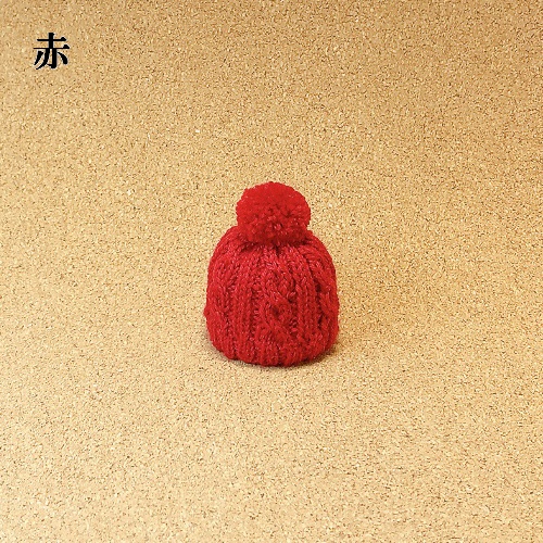 ニット帽 シンプルケーブル(折返し無)